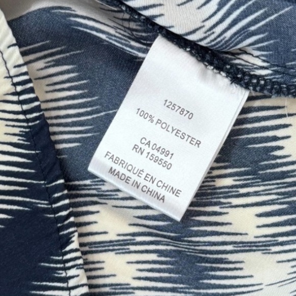 MAISON D'AMELIE PARIS - BLUE/BEIGE BLOUSE - XS - Picture 6 of 6